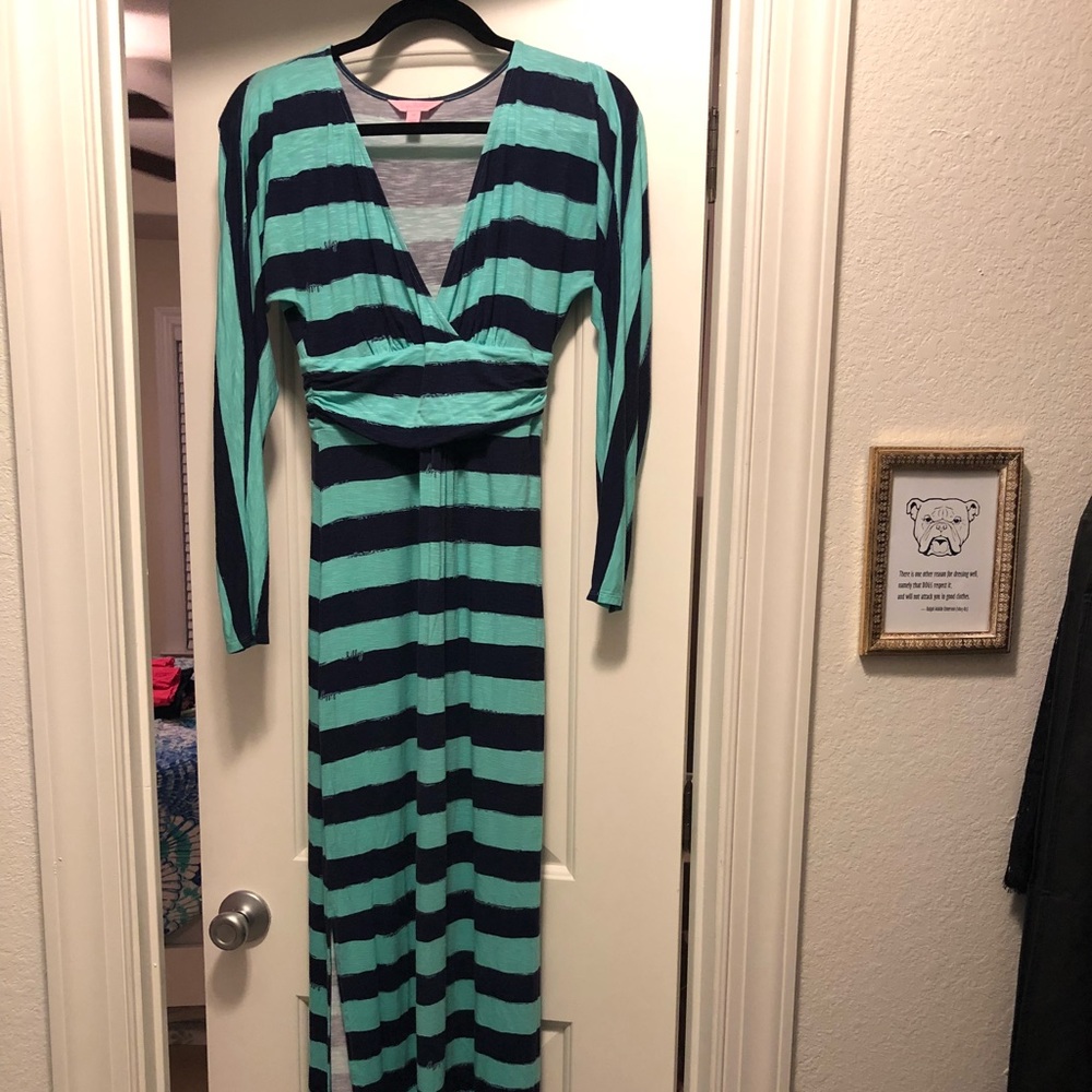 EUC Lilly Pulitzer Riana Maxi Dress